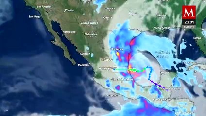 Tormenta tropical 'Alberto' se acerca a la Costa, alerta desde Yucatán hasta Texas