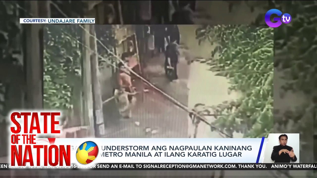 State of the Nation Part 1 & 2: Batang inanod habang naglalaro sa umapaw na creek; Atbp.