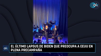 El último lapsus de Biden que preocupa a EEUU en plena precampaña