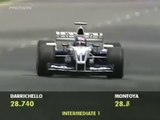 F1 – Juan Pablo Montoya (Williams BMW V10) lap in qualifying – Australia 2003