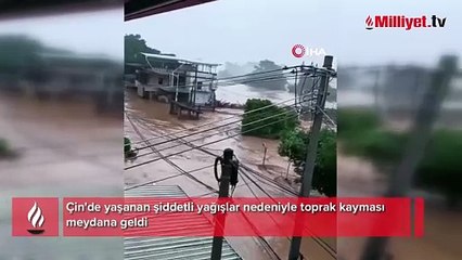 Çin'de feci olay! Toprak kayması sonucu 9 kişi öldü 17 kişi de kayıp