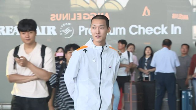 유럽 전지훈련 출국 우상혁 파리올림픽 목표는 금메달 / YTN