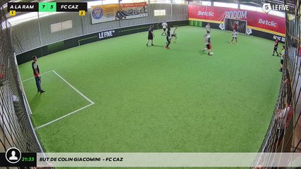But de Colin Giacomini  - FC CAZ