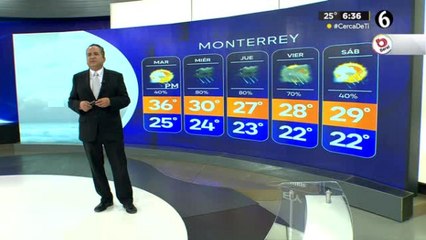 Pronóstico del tiempo para Monterrey, con Abimael Salas - 17 de junio de 2024