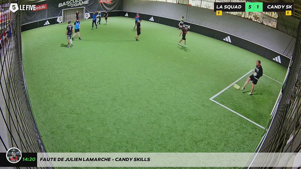 Faute de Julien Lamarche - CANDY SKILLS