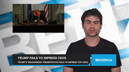 Trump's 'Meandering' and 'All Over the Map' Presentation at Business Roundtable Fails to Impress Top CEOs