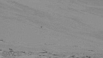 Mars Perseverance Rover Watches Ingenuity Helicopter Zoom Above Red Planet In Real Time