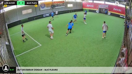 But de Emran  Dogan  - MJC FLEURS