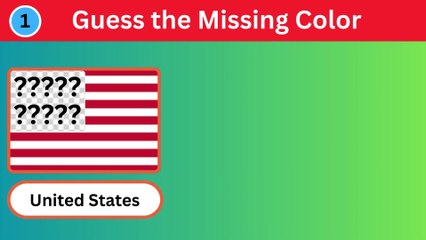 Guess the missing Color of flag | Guess the flag | Flag quiz | General Knowledge | Geography quiz