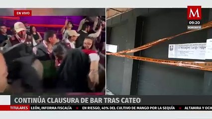 Clausuran bar 'Perro Salado' en la alcaldía Cuauhtémoc, por vender bebidas adulteradas