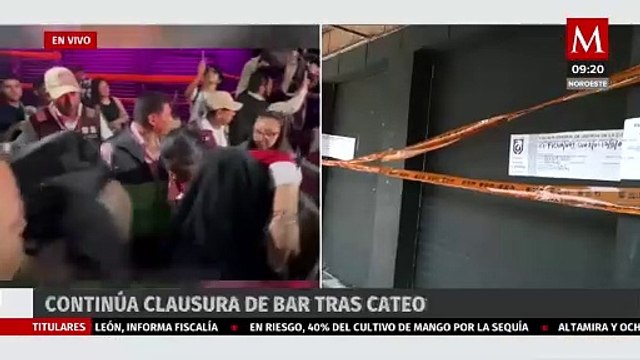 Clausuran bar 'Perro Salado' en la alcaldía Cuauhtémoc, por vender bebidas adulteradas
