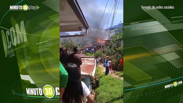 Explosivo lanzado desde un dron cayó en el techo de una casa en El Plateado, Cauca