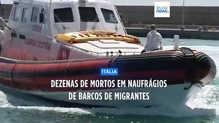 Tragédia dupla no mediterrâneo: naufrágio de dois barcos de migrantes faz 12 mortes