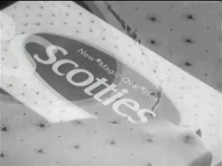 1960s Scotties tissue TV commercial
