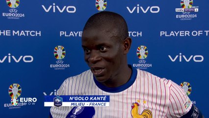 N'Golo Kanté : "On n'a pas été parfait"