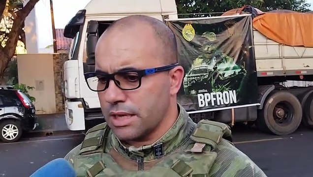 Abordagem de carreta em Xambrê resulta na apreensão R$ 15,18 milhões em cocaína e crack - Capitão Namur