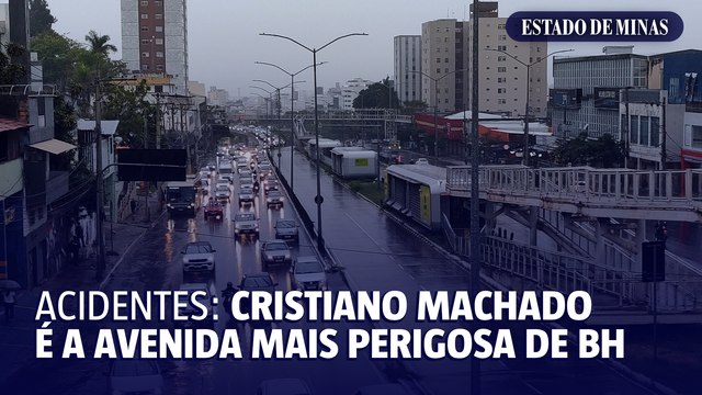 Acidentes: Cristiano Machado é a avenida mais perigosa de BH