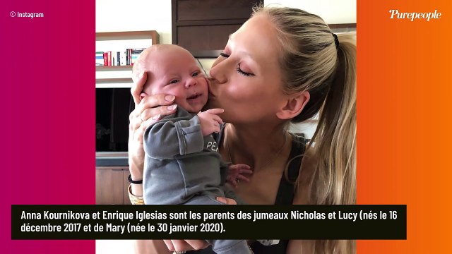 Anna Kournikova et Enrique Iglesias en couple : photos pas fréquentes de leurs trois enfants, très proches de leur père