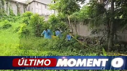 Recuperan cadáver de una persona en solar baldío de Santa Rita, Copán