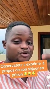 Faites attention à ce que vous dites , Observateur Ebène, sorti de prison, livre de précieux conseils (VIDEO)