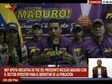 Caracas | Partido MEP ratifica su apoyo a las iniciativas de paz del Pdte. Nicolás Maduro