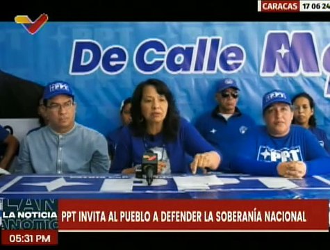 Partido PPT repudia los actos violentos y conspirativos de la ultraderecha venezolana