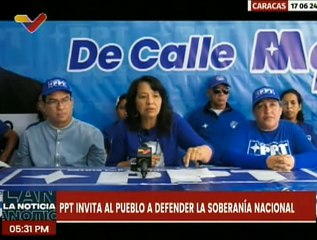 Partido PPT repudia los actos violentos y conspirativos de la ultraderecha venezolana