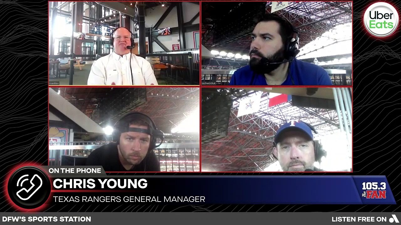 Rangers GM Chris Young talks Jung's rehab, team's offensive struggles