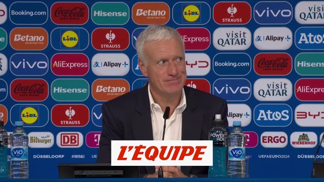 Deschamps : «Mbappé, le point noir de la soirée» - Foot - Euro - Bleus