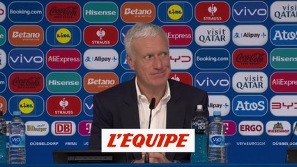 Deschamps : «Mbappé, le point noir de la soirée» - Foot - Euro - Bleus