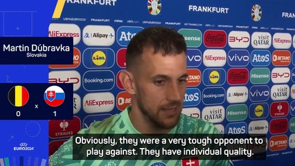 Teamwork beats individuals says Dubravka as Slovakia shock Belgium