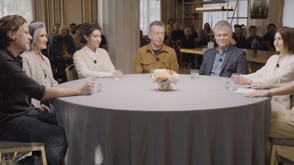 Francesca Sloane, Issa Lopez, Jen Statsky, Jonathan Nolan, Peter Morgan and Steven Zaillian at the THR TV Producer Roundtable | THR Video
