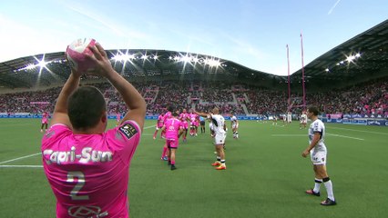 TOP 14 - Essai de Giovanni HABEL-KUFFNER (SFP) - Stade Français Paris - RC Toulon