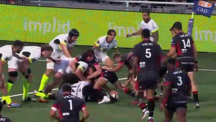 TOP 14 - Essai de Liam ALLEN (LOU) - LOU Rugby - Stade Toulousain