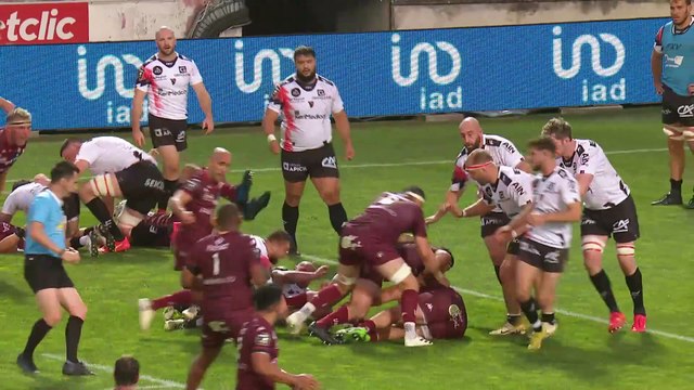 TOP 14 - Essai de Mateo GARCIA (UBB) - Union Bordeaux-Bègles - Oyonnax Rugby