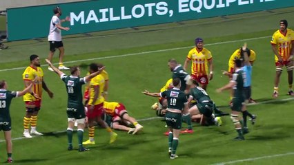 TOP 14 - Essai de pénalité (SP) - Section Paloise - USA Perpignan