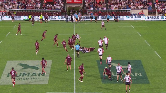 TOP 14 - Essai de Pete SAMU 2 (UBB) - Union Bordeaux-Bègles - Oyonnax Rugby