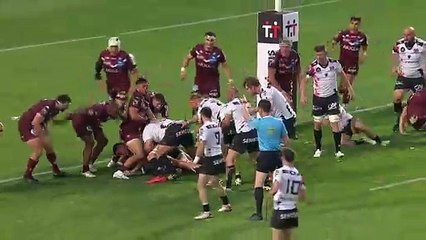 TOP 14 - Essai de Teddy DURAND (OYO) - Union Bordeaux-Bègles - Oyonnax Rugby