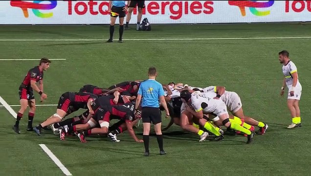 TOP 14 - Essai de Xavier MIGNOT 2 (LOU) - LOU Rugby - Stade Toulousain