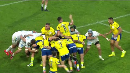 TOP 14 - Essai de Yohan BEHEREGARAY (ASM) - ASM Clermont - Montpellier Hérault Rugby