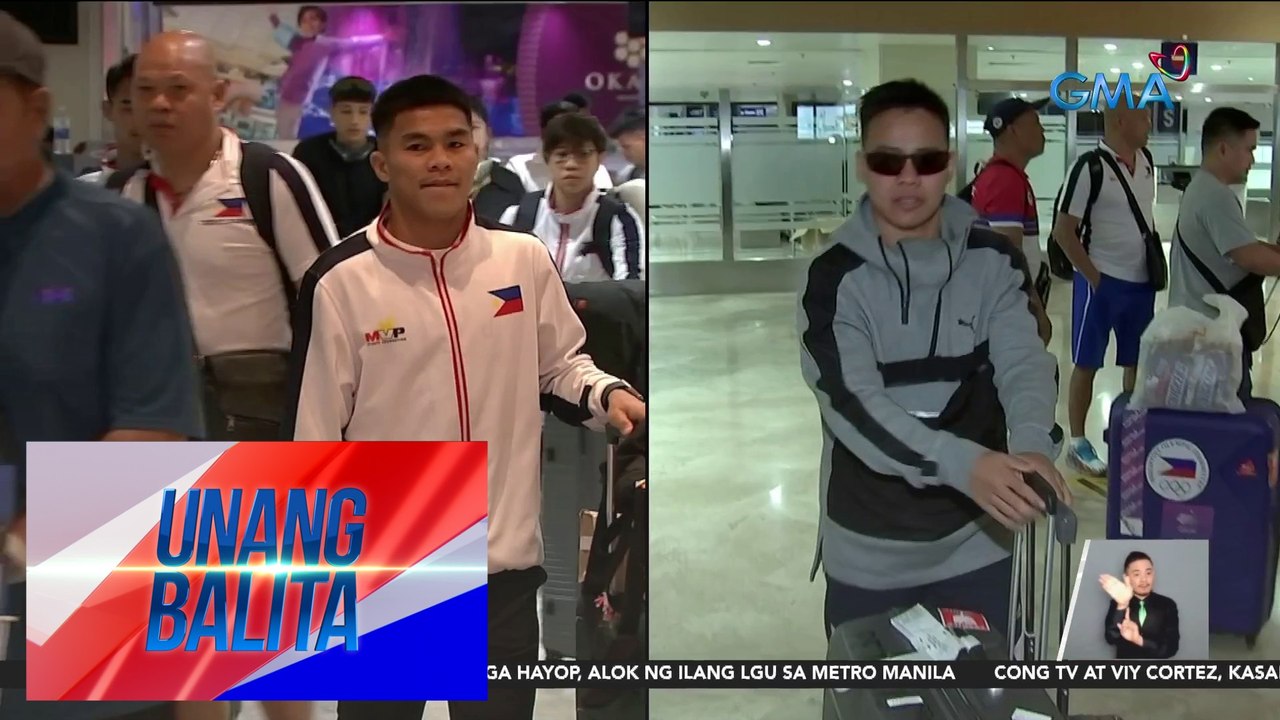 PHL boxers Carlo Paalam at Nesthy Petecio, flag bearers ng Pilipinas para sa 2024 Paris Olympics | Unang Balita