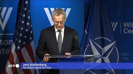 Otan defende 'mais armas para Ucrânia' e que China 'pague' por apoio à Rússia