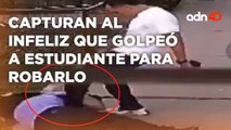 Capturan al infeliz que golpeó a estudiante para robarlo | Cotorreando la Noticia