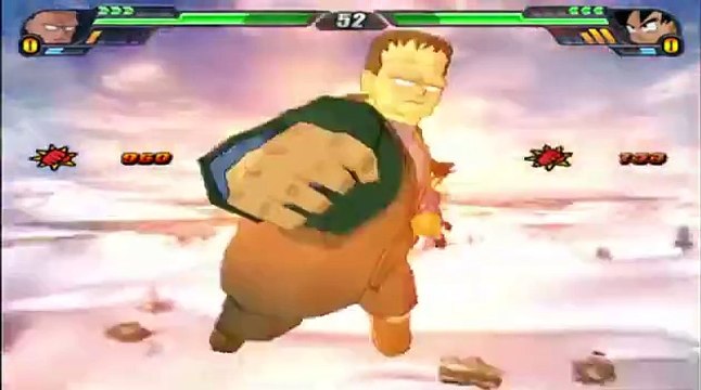 Dragon Ball Z Budokai Tenkaichi 3 - Octavio VS Goku GT #dragonballgame #yamcha RJ ANDA