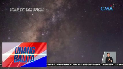 Milky Way Galactic Core, nakunan ng astrophotographer na nasa Calaguas Island, Camarines Norte | Unang Balita