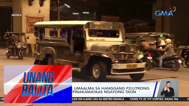Ilang PUV driver, umaalma sa hanggang P2/litrong oil price hike na pinakamataas ngayong taon | Unang Balita
