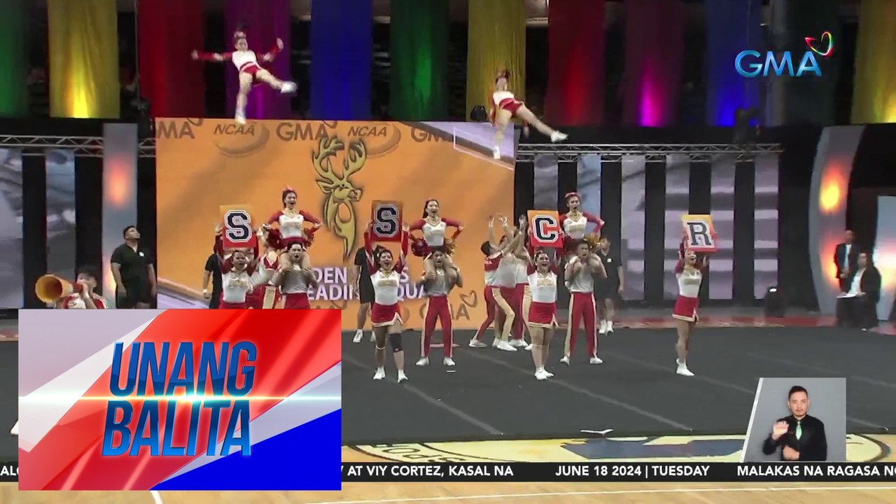 NCAA Season 99 Cheerleading Competition, bukas na | Unang Balita