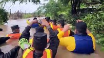 Evacuan a 142 familias en Nacaome por inundaciones