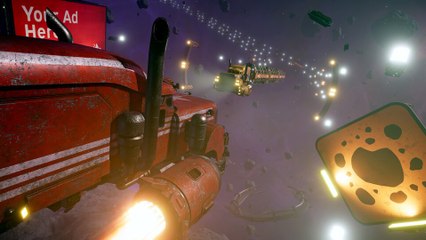In Star Trucker dürft ihr hinters Steuer eines interstellaren Weltraum-Frachters steigen