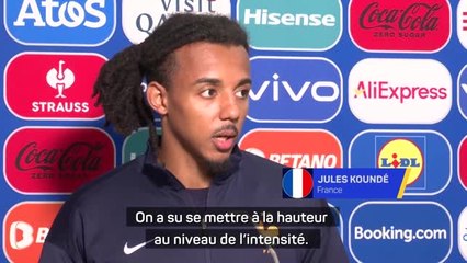 Koundé Élogie la Solidité de l'Équipe de France après la Victoire contre l'Autriche ⚽